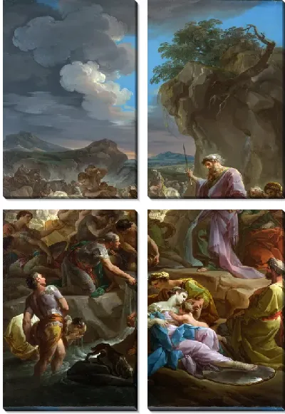 Картина Моисей (Moses striking the Rock)