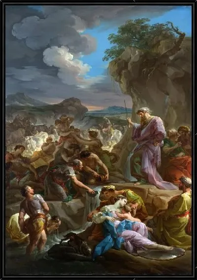Картина Моисей (Moses striking the Rock)