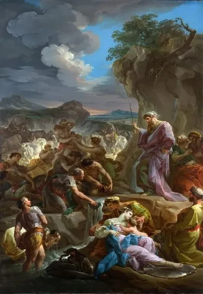 Картина Моисей (Moses striking the Rock)