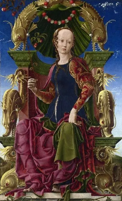 Картина Муза Калиопа (A Muse (Calliope)