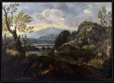 Пейзаж с фигурами ( Landscape with Figures)
