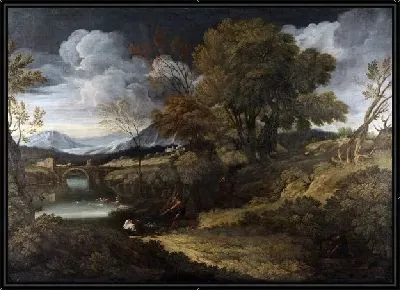 Пейзаж с рыбаками ( Landscape with Fishermen)
