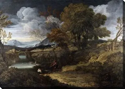 Пейзаж с рыбаками ( Landscape with Fishermen)