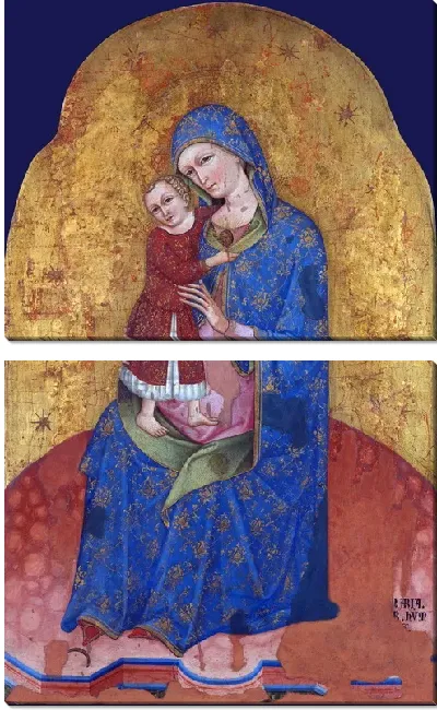 Картина Мадонна с младенцем (The Virgin and Child) №4