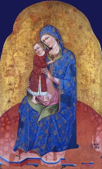 Картина Мадонна с младенцем (The Virgin and Child) №4