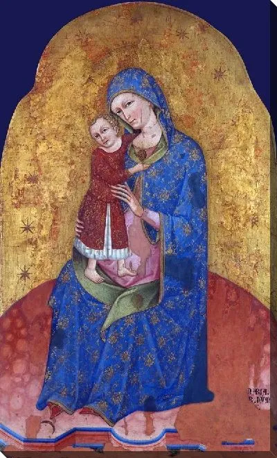 Картина Мадонна с младенцем (The Virgin and Child) №4