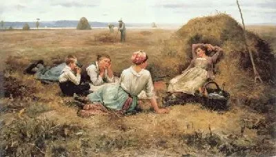 Картина Отдых (The Harvesters Resting)