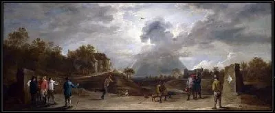 Картина Крестьяне на стрельбе из лука (Peasants at Archery)
