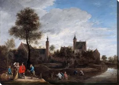 Картина Вид недалеко от Антверпена