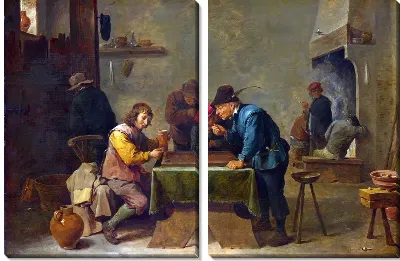 Картина Нарды (Backgammon Player)