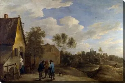 Картина Вид на деревню (A View of a Village)