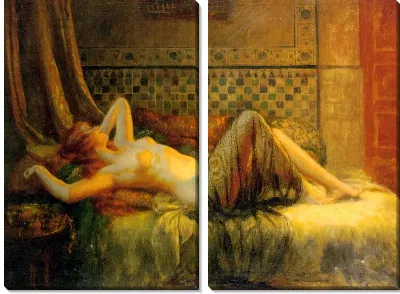 Картина Лежащая обнаженная (Reclining Nude)