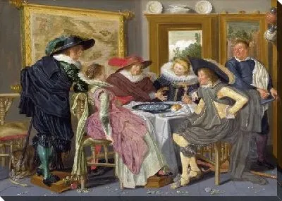 Партия  (A Party at Table)