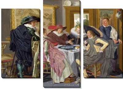 Партия  (A Party at Table)