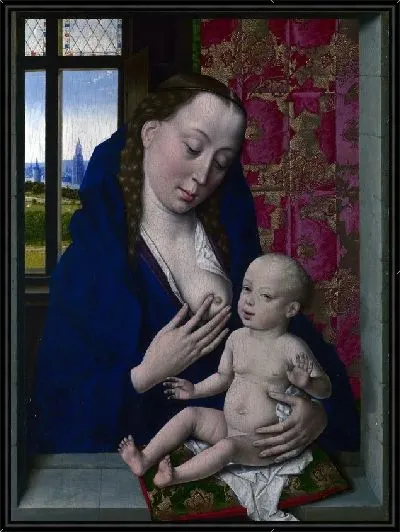 Картина Мадонна с младенцем (The Virgin and Child) №6
