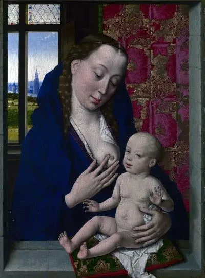 Картина Мадонна с младенцем (The Virgin and Child) №6
