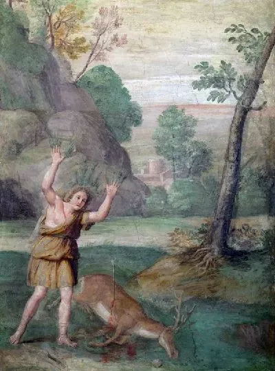 Картина Трансформация Кипариса (The Transformation of Cyparissus)