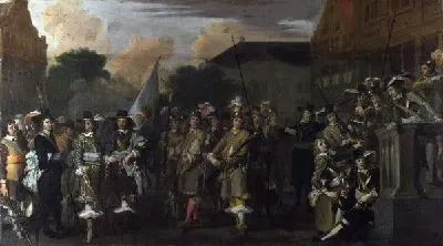 Плакат Амстердамская милиция (A Company of Amsterdam Militiamen)