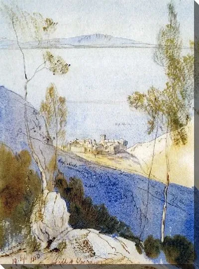 Картина Монастырь Эсфигмен, гора Афон, Греция (The Monastery of Esphigmenou, Mount Athos, Greece)