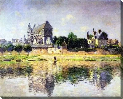 Картина Банк (Seine Bank at Vetheuil)