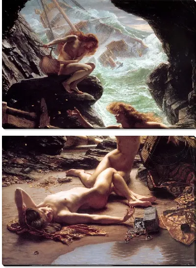 Картина Пещера нимф в бурю (The Cave of the Storm Nymphs)