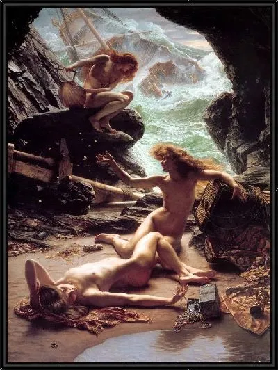 Картина Пещера нимф в бурю (The Cave of the Storm Nymphs)
