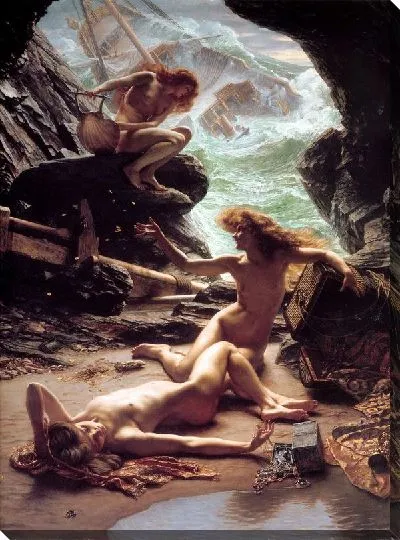 Картина Пещера нимф в бурю (The Cave of the Storm Nymphs)