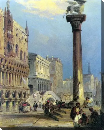 Картина Дворец святого Марка и дожей в Венеции (St. Marks and the Doges Palace, Venice)