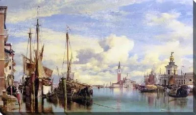 Провоз древесины (Trabaccoli Carrying Wood)