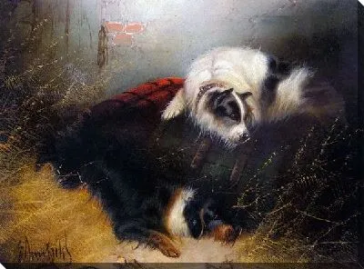 Картина Терьеры (Terriers Ratting)