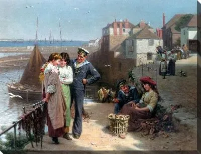 Картина Морские маневры (Naval Manoeuvres)