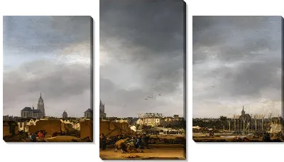 Картина Вид Делфта после взрыва 1654 года (A View of Delft after the Explosion of 1654)