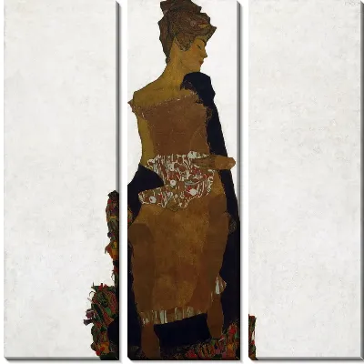 Картина Портрет Герти Шиле ( Portrait of Gerti Schiele)