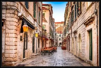 Картина Улица Старого города в Дубровнике