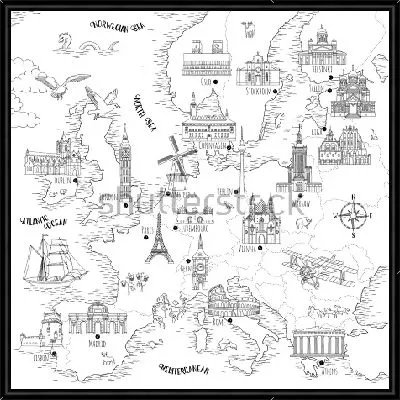 Достопримечательности городов Европы