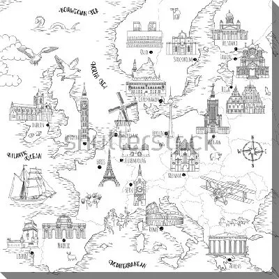 Достопримечательности городов Европы