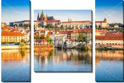 Модульная картина Панорама Праги №7