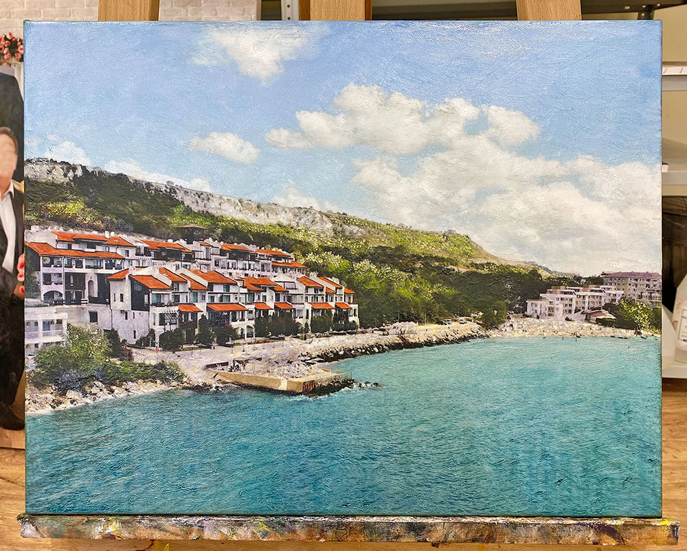 Отель на побережье