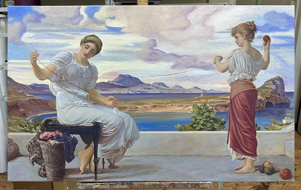 Копия картины Фредерика Лейтона