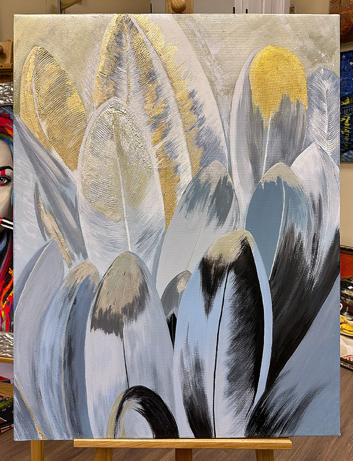 Картина маслом в современном стиле - 23