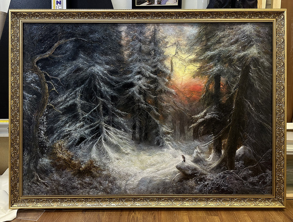 Картина маслом в классическом стиле - 28