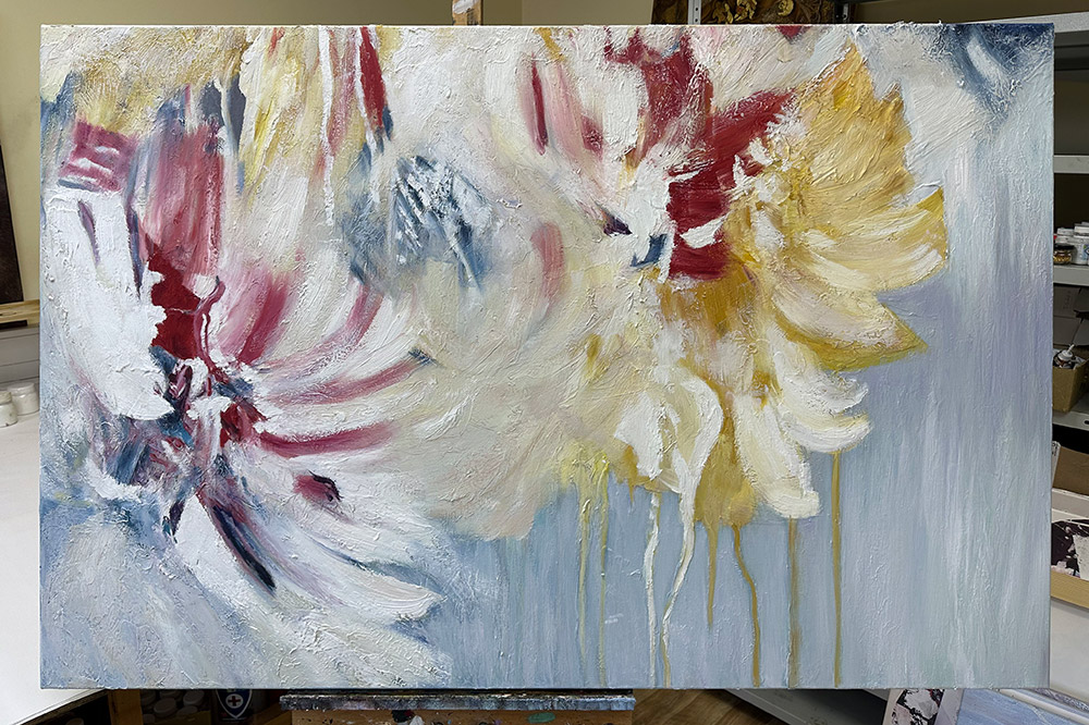 Картина маслом в современном стиле - 20