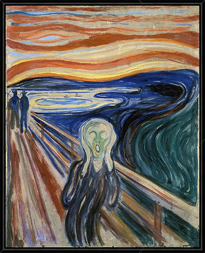 Эдвард Мунк "Крик" №1 Эдвард Мунк "Крик" №1