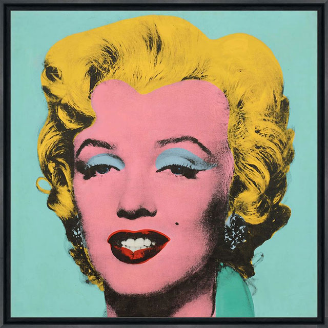 Голубая Мэрилин Монро №1 Голубая Мэрилин Монро №1