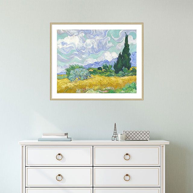 Визуализация картины в раме и паспарту №1 Визуализация картины в раме и паспарту №1