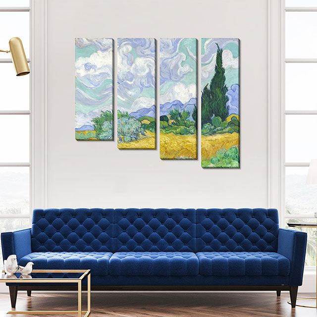 Примерка модульной картины №6 Примерка модульной картины №6