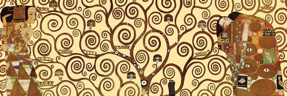 Постер Дерево жизни - часть Климт Густав