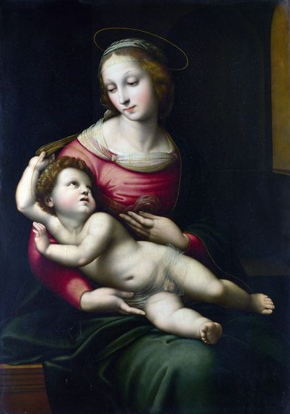 Постер Мадонна с Младенцем Рафаэль Санти