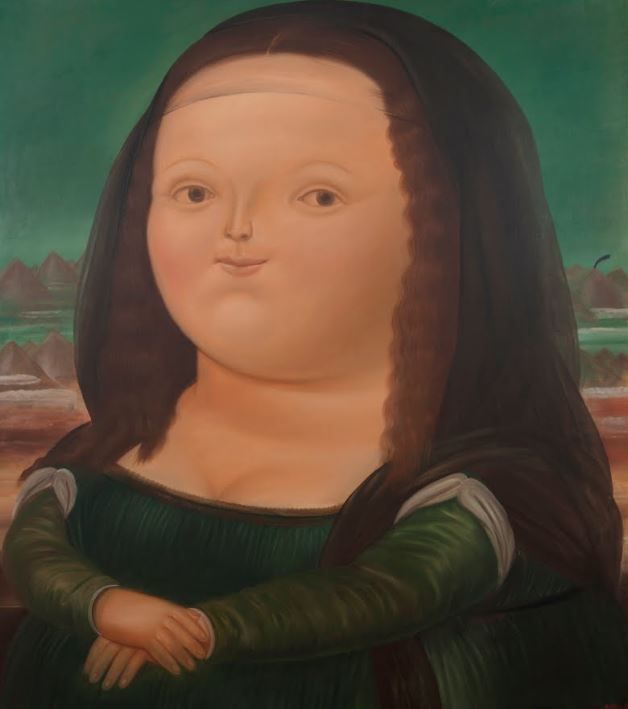 Картина  Мона Лиза (1978) Фернандо Ботеро Ангуло