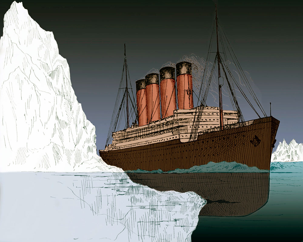 Айсберг погубивший Титаник